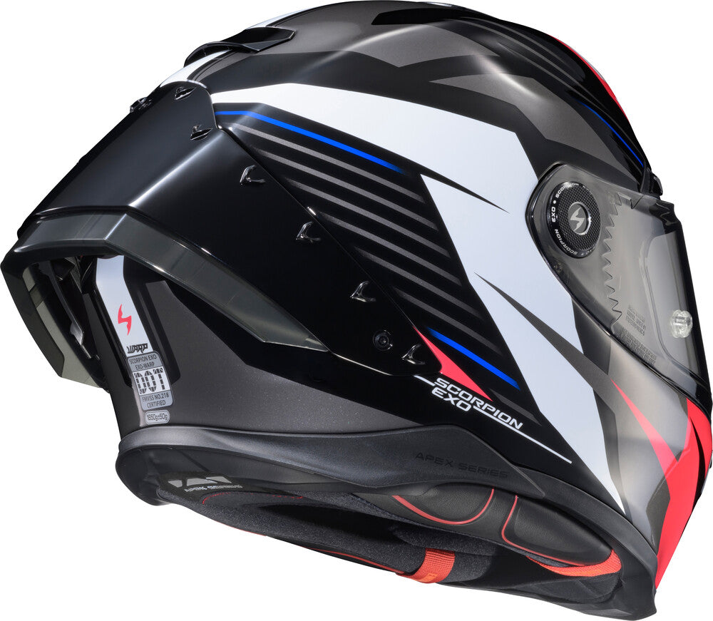 Scorpion Exo Apex EXO-Warp Dilithium Full Face Motorcycle Helmet