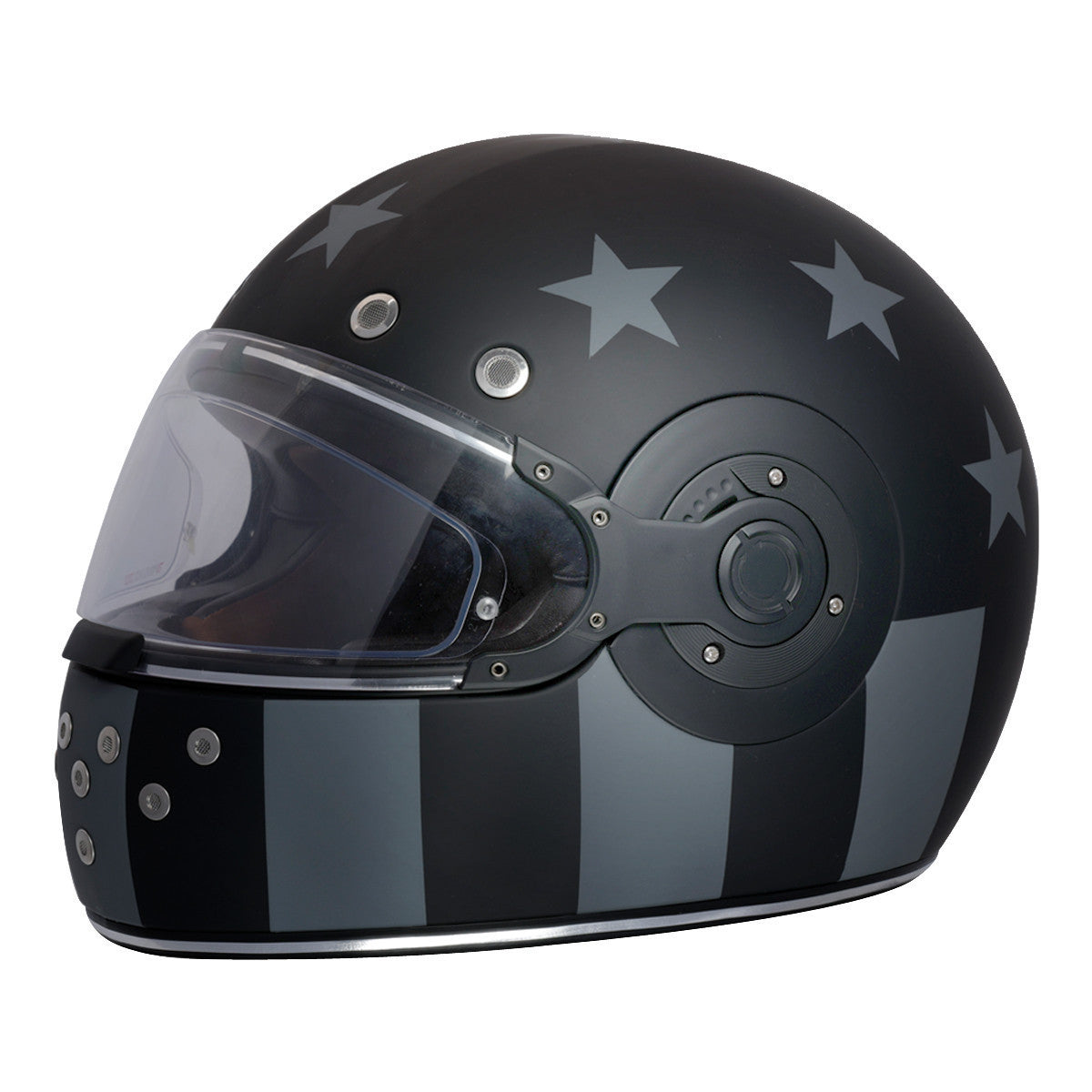 Daytona Retro Captain America Stealth Helmet - Team Motorcycle
