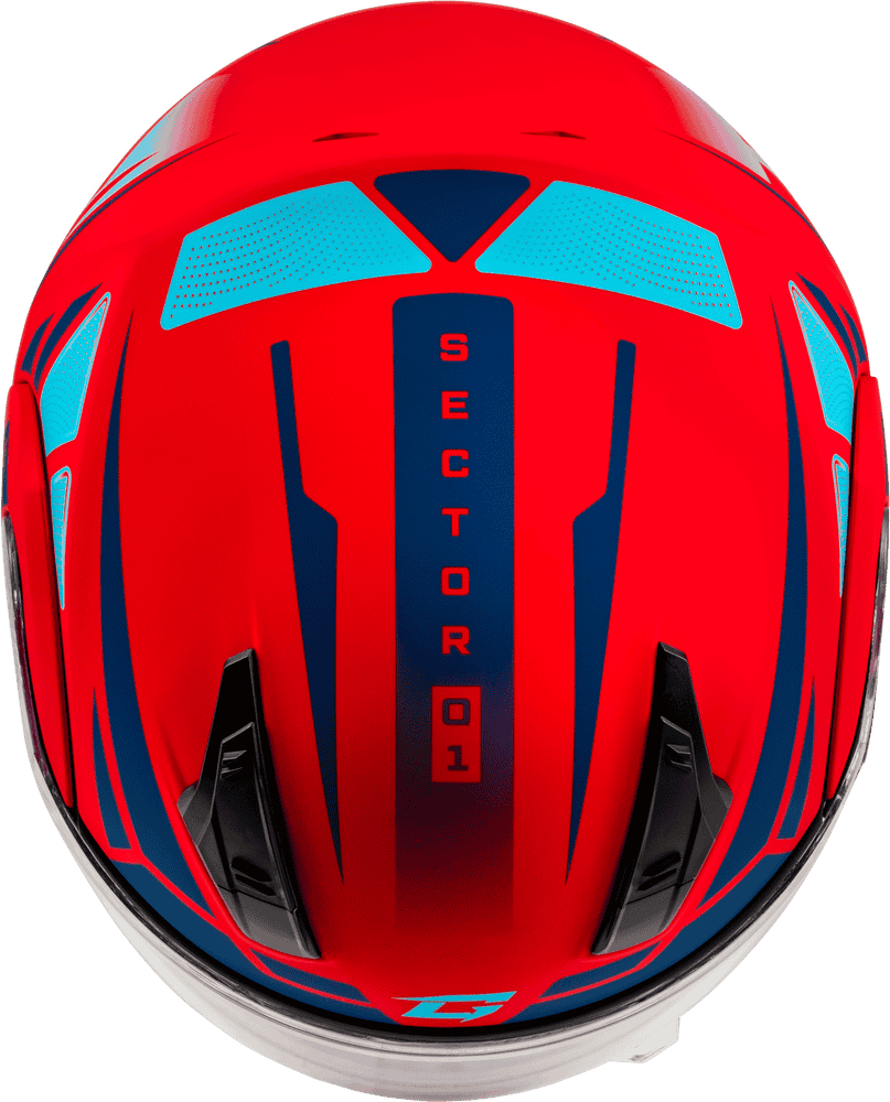gmax-md-04-sector-modular-motorcycle-helmet-red-matte-blue-top-view