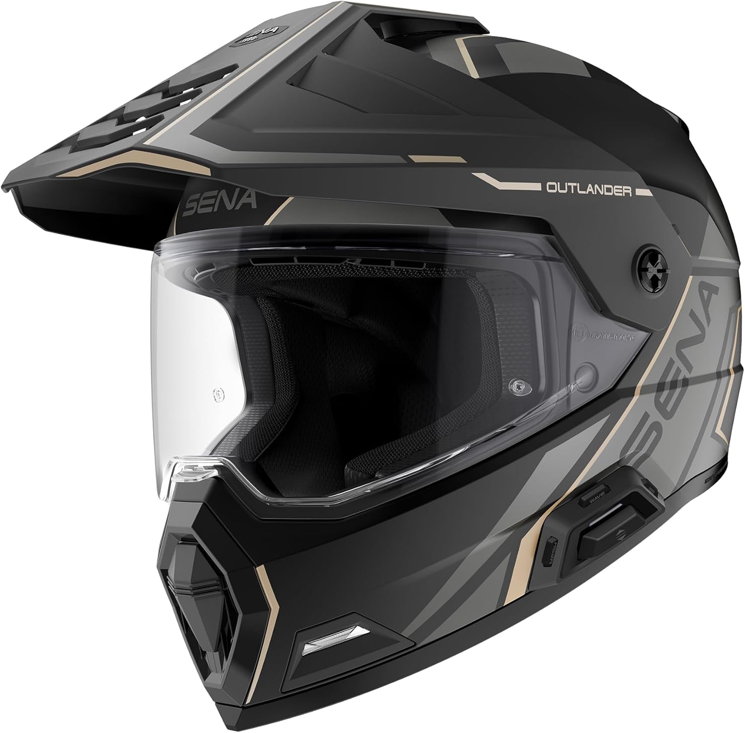 Sena Outlander Dual Sport Bluetooth Smart Motorcycle Helmet