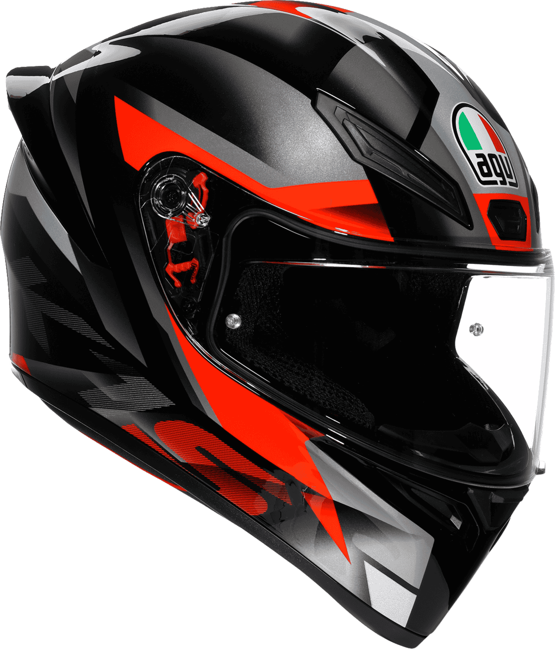 AGV K1 S Fastlap Helmet Black/Gray/Red / XL AGV K1 S Fastlap Helmet Black/Gray/Red / XL
