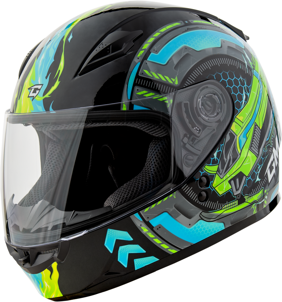 Gmax GM-49Y Youth Charge Full Face Motorcycle Helmet