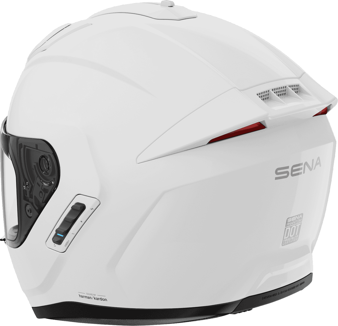 Sena Phantom FF Mesh COM Full Face Smart Motorcycle Bluetooth Helmet