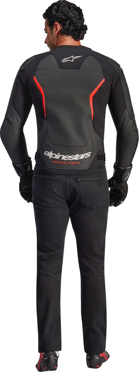 Alpinestars Men's GP Force v2 Leather Airflow Motorcycle Riding Jacket