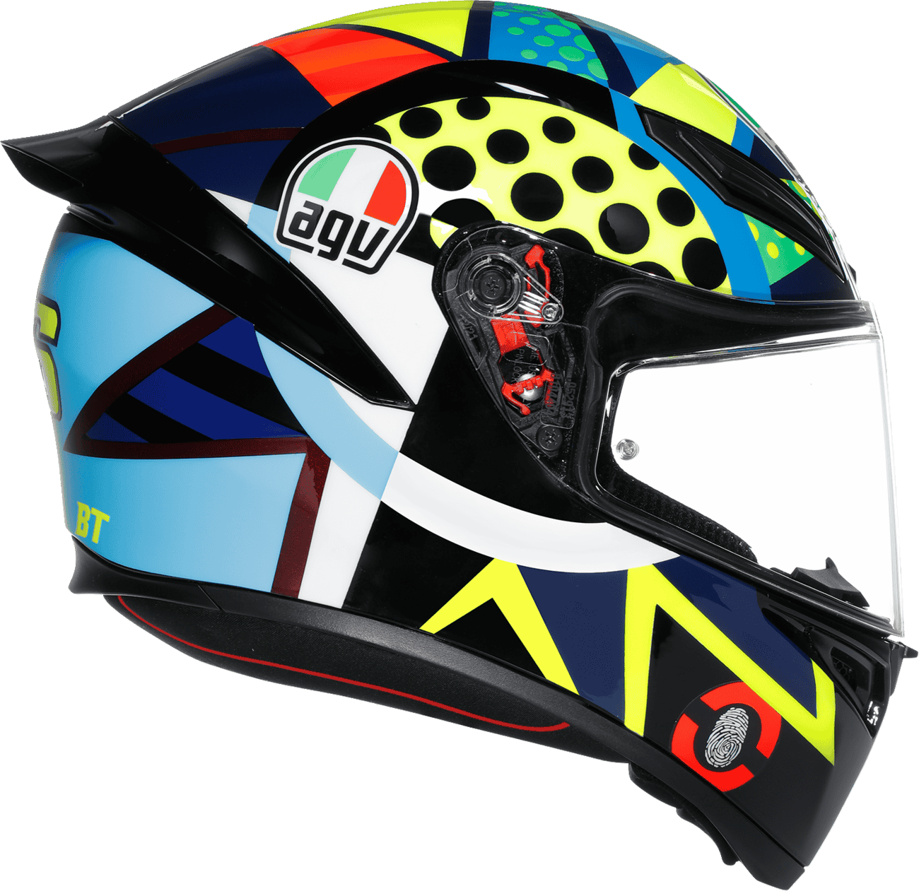 AGV K1 S Rossi Winter Test 2020 Full Face Motorcycle Helmet