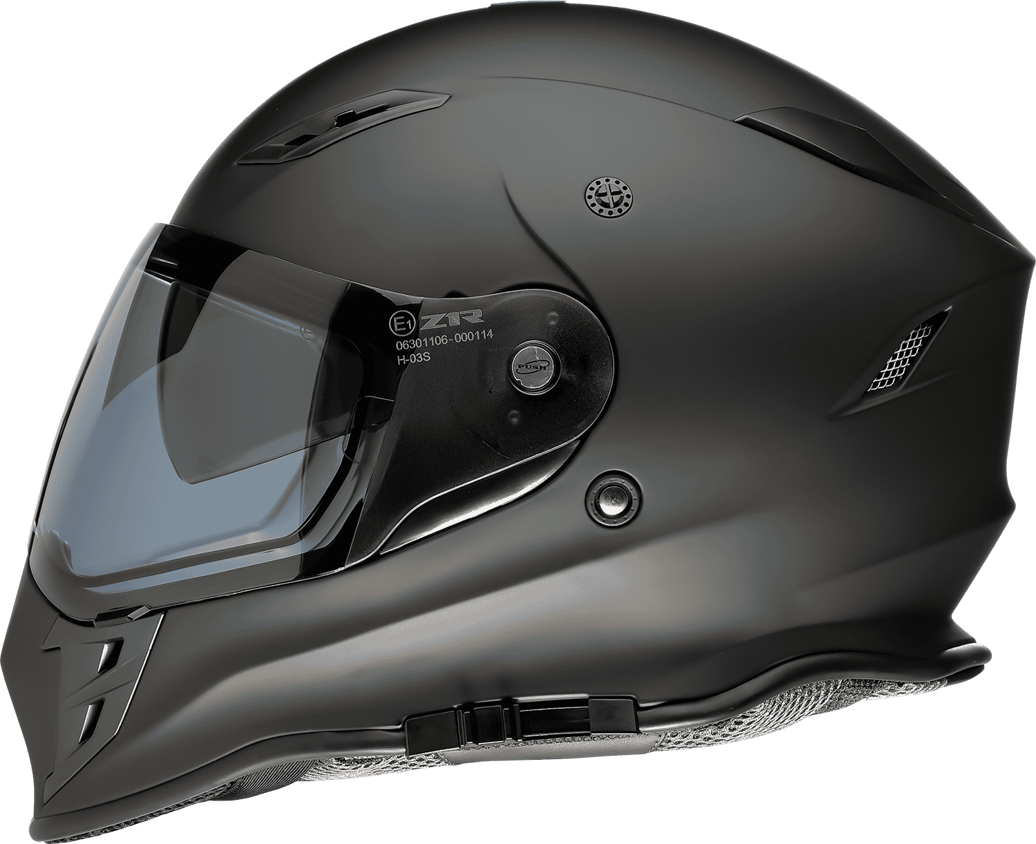 Z1R Nemesis Smoke Full Face Motorcycle Helmet