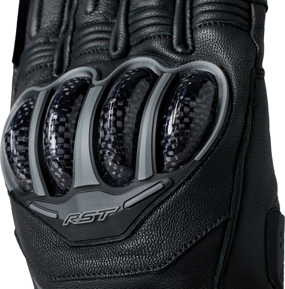 RST Men's S1 CE Waterproof Leather Motorcycle Gloves