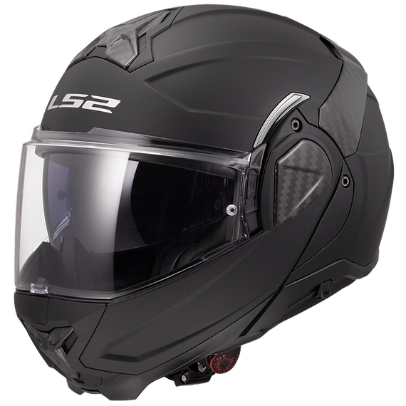 LS2 Advant II Solid Modular Motorcycle Helmet W/ SunShield