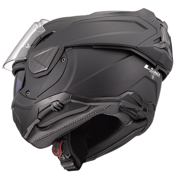LS2 Advant II Solid Modular Motorcycle Helmet W/ SunShield