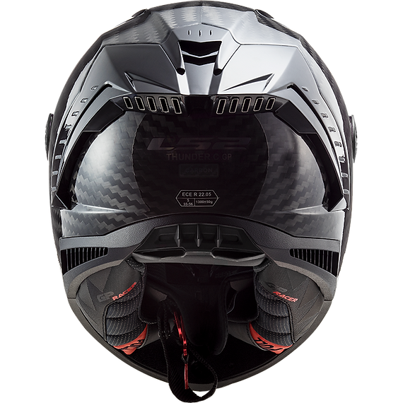 LS2 Thunder Carbon Solid Full Face Motorcycle Helmet