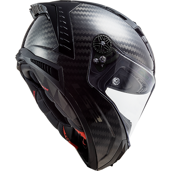 LS2 Thunder Carbon Solid Full Face Motorcycle Helmet
