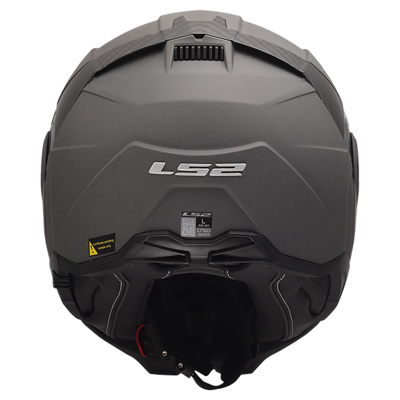 LS2 Advant II Solid Modular Motorcycle Helmet W/ SunShield