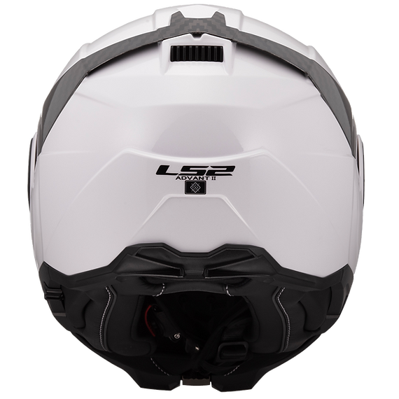 LS2 Advant II Solid Modular Motorcycle Helmet W/ SunShield