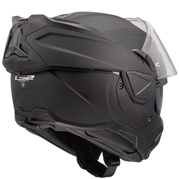 LS2 Advant II Solid Modular Motorcycle Helmet W/ SunShield