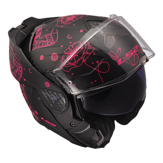 LS2 Advant II Sophia Modular Motorcycle Helmet W/ SunShield