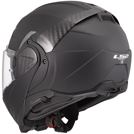 LS2 Advant II Solid Modular Motorcycle Helmet W/ SunShield