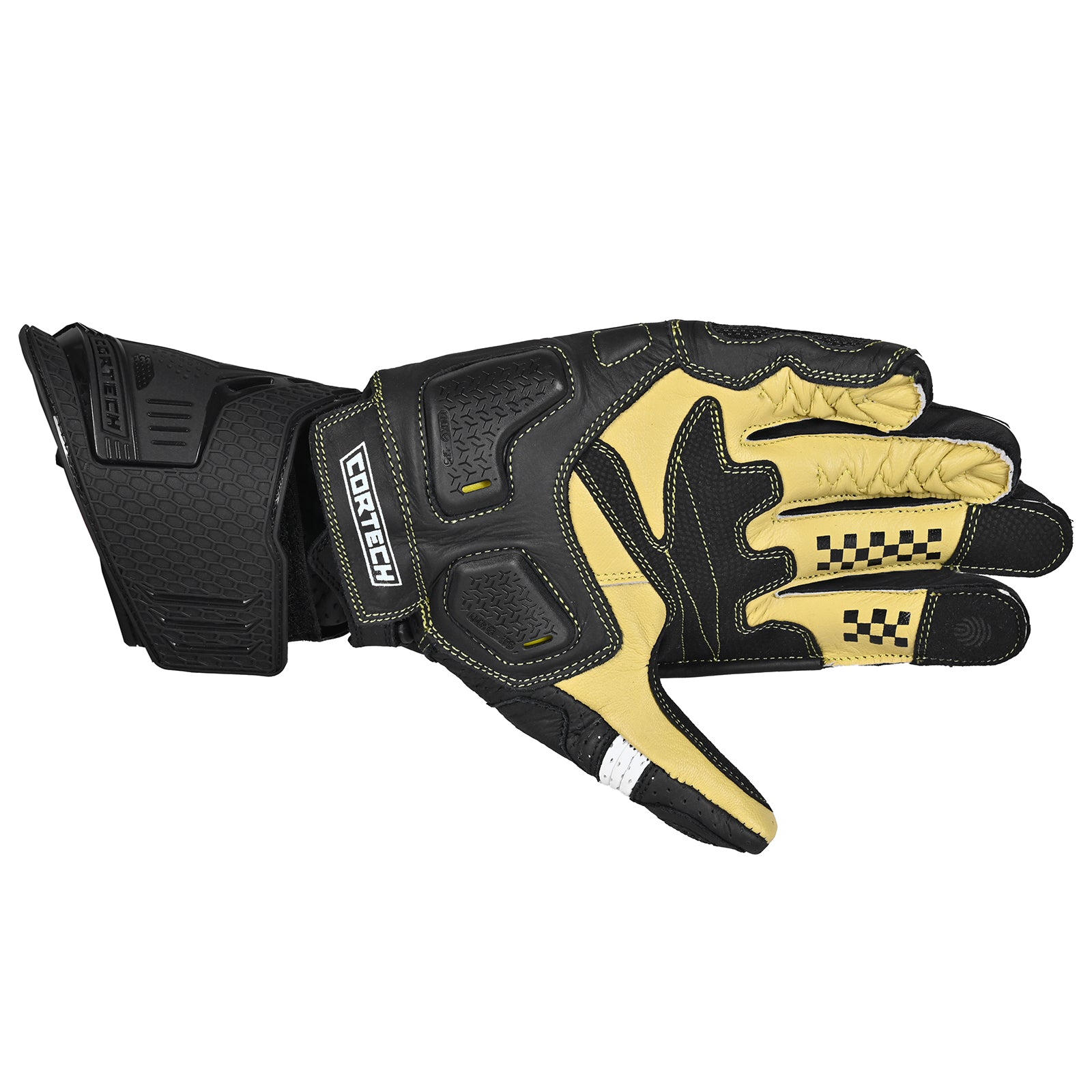 Cortech Men's Sector Pro RR Leather Motorcycle Gloves