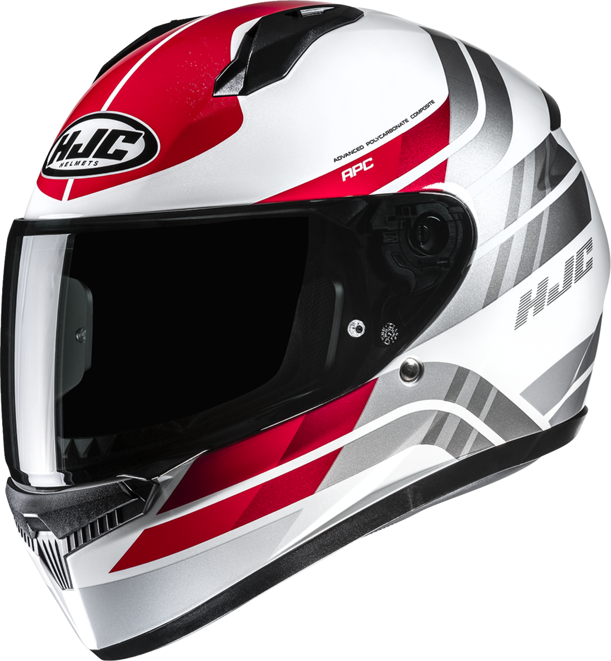 HJC C10 Hiper Helmet White/Red 2XL HJC C10 Hiper Helmet White/Red 2XL