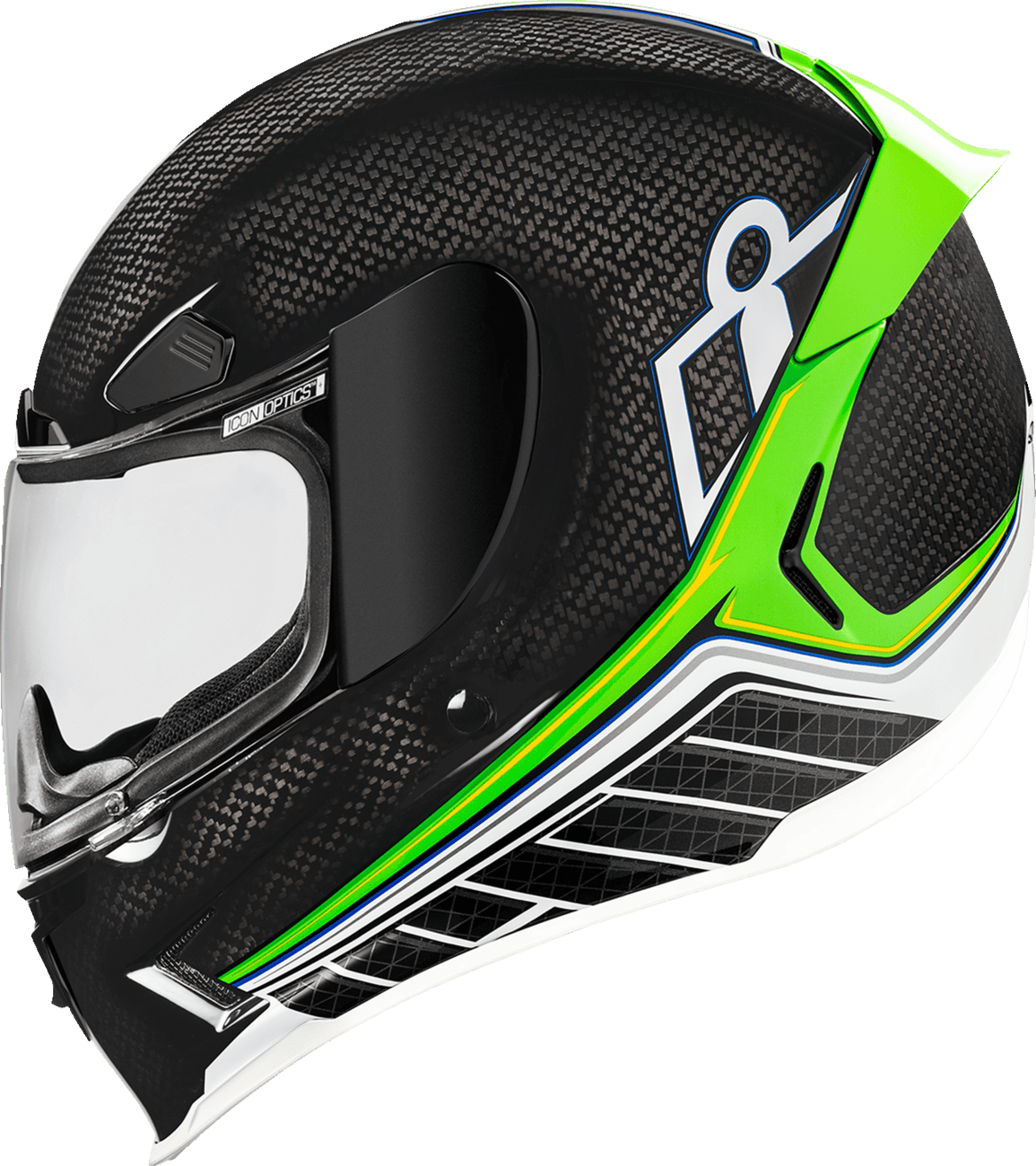 Icon Airframe Pro Carbon Hyperstrike Full Face Motorcycle Helmet