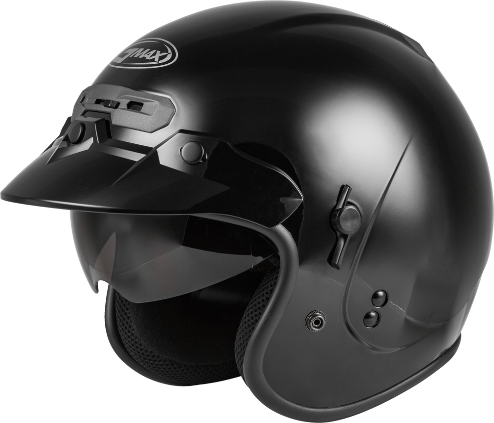 Gmax GM-32 Solid Open Face Motorcycle Helmet