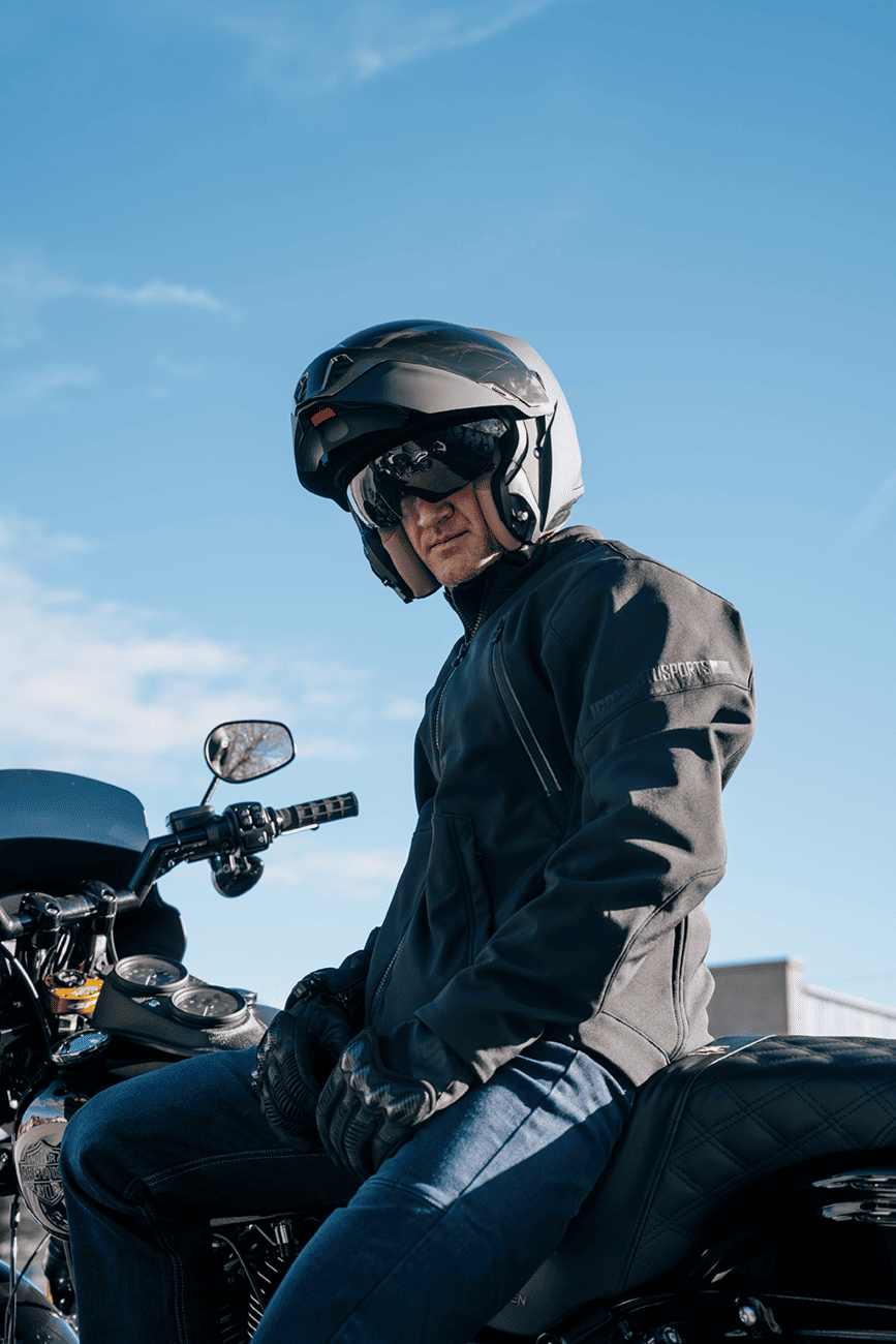 Icon Threshold Solid Modular Motorcycle Helmet