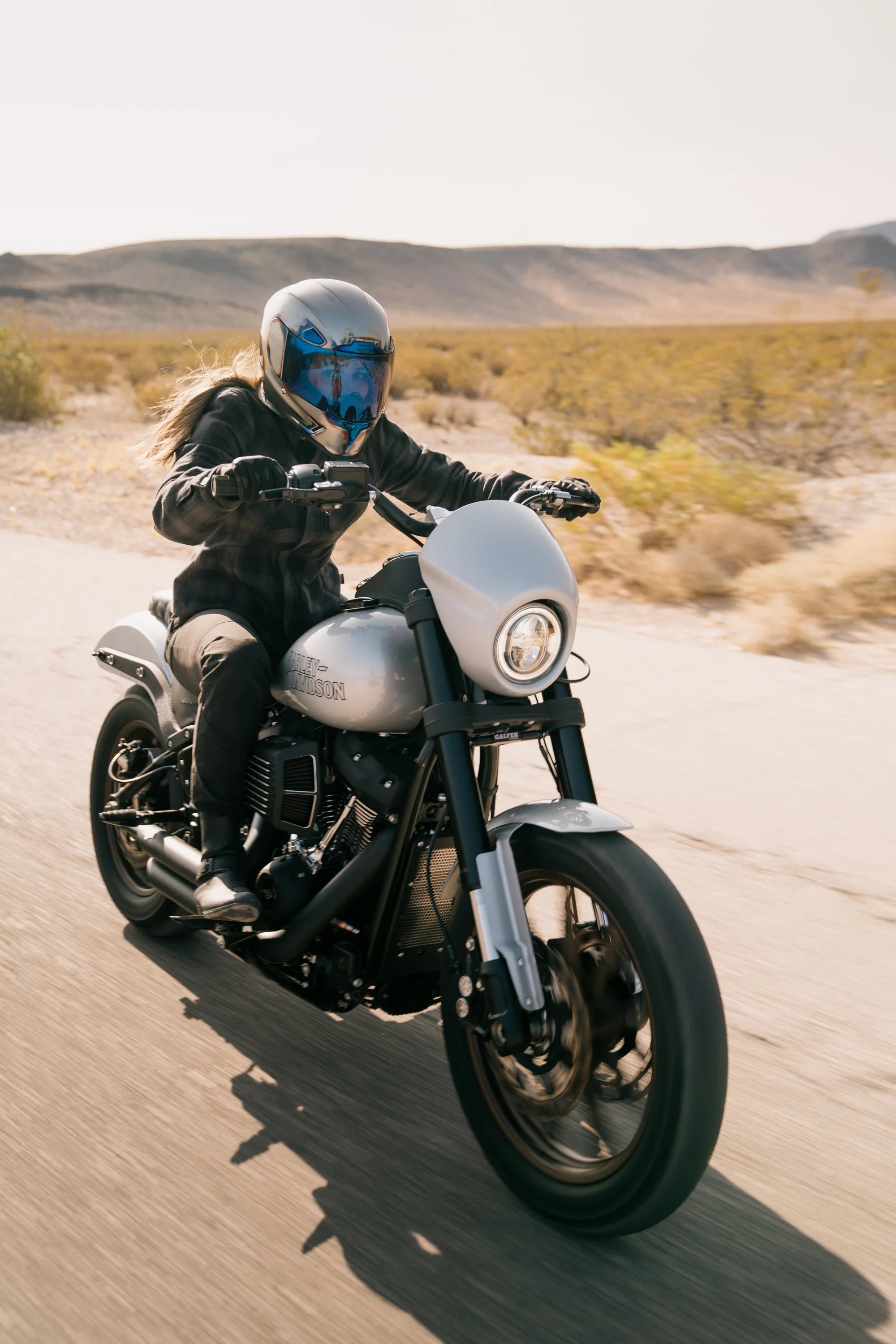 Icon Women's Fallblock Armored Motorcycle Flannel Shirt