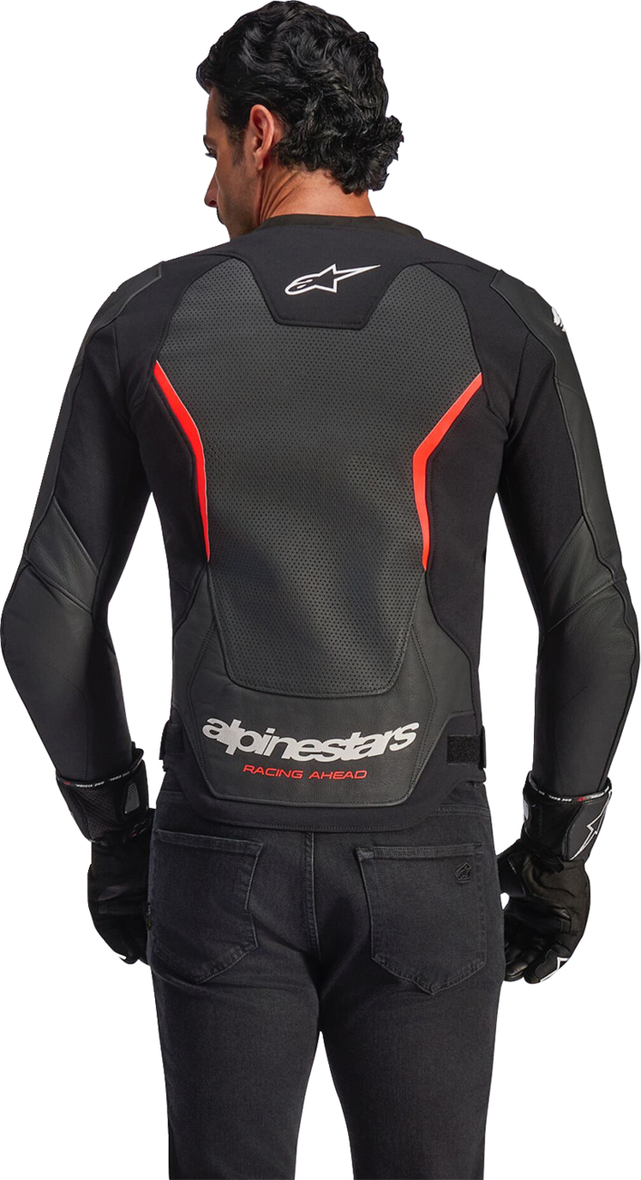 Alpinestars Men's GP Force v2 Leather Airflow Motorcycle Riding Jacket
