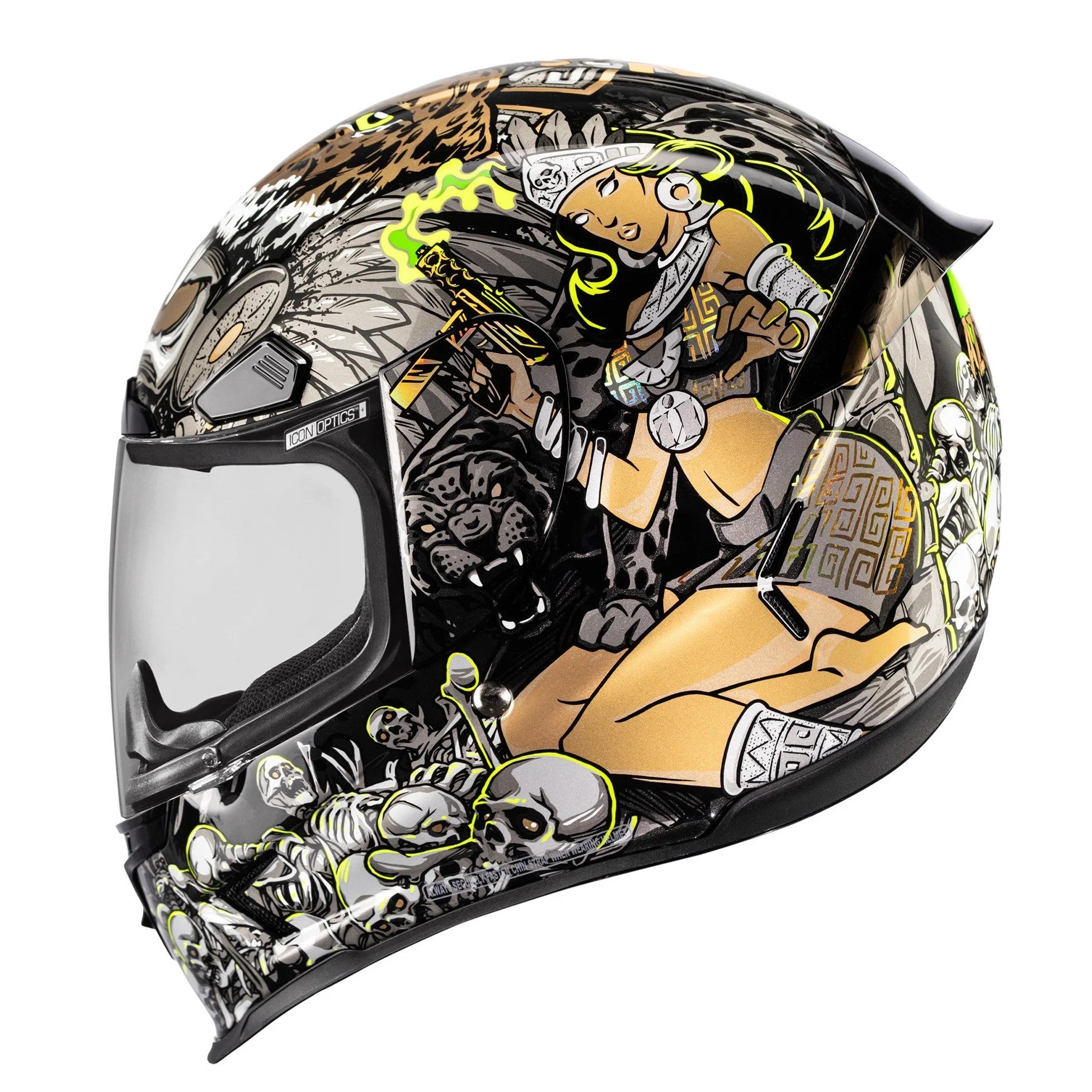 Icon Airframe Pro Aztec Nine Full Face Motorcycle Helmet