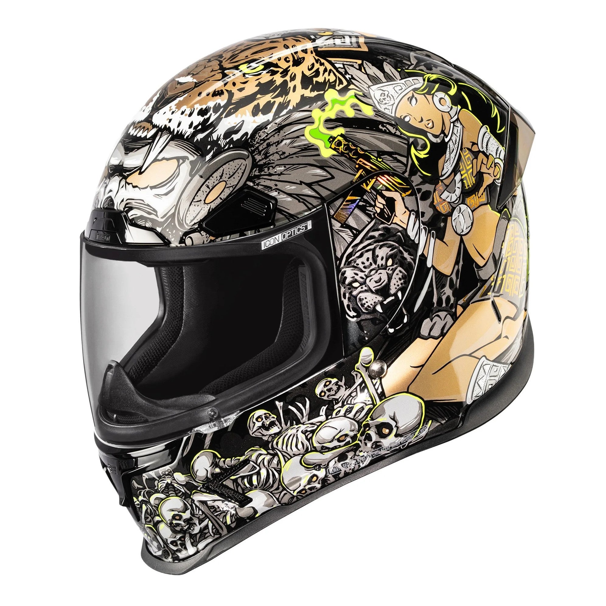 Icon Airframe Pro Aztec Nine Full Face Motorcycle Helmet