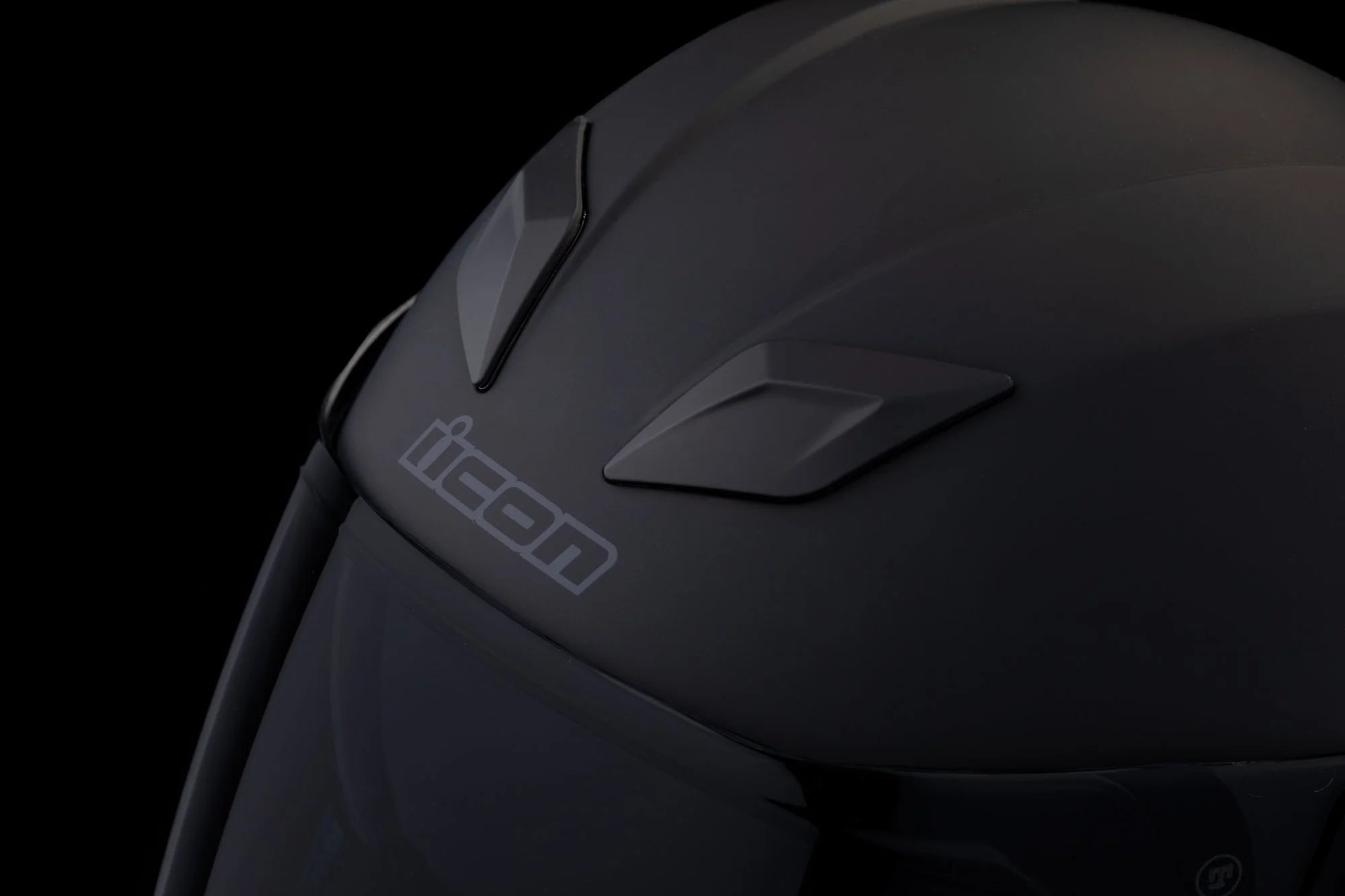 Icon Airflite Dark Rubatone Full Face Motorcycle Helmet