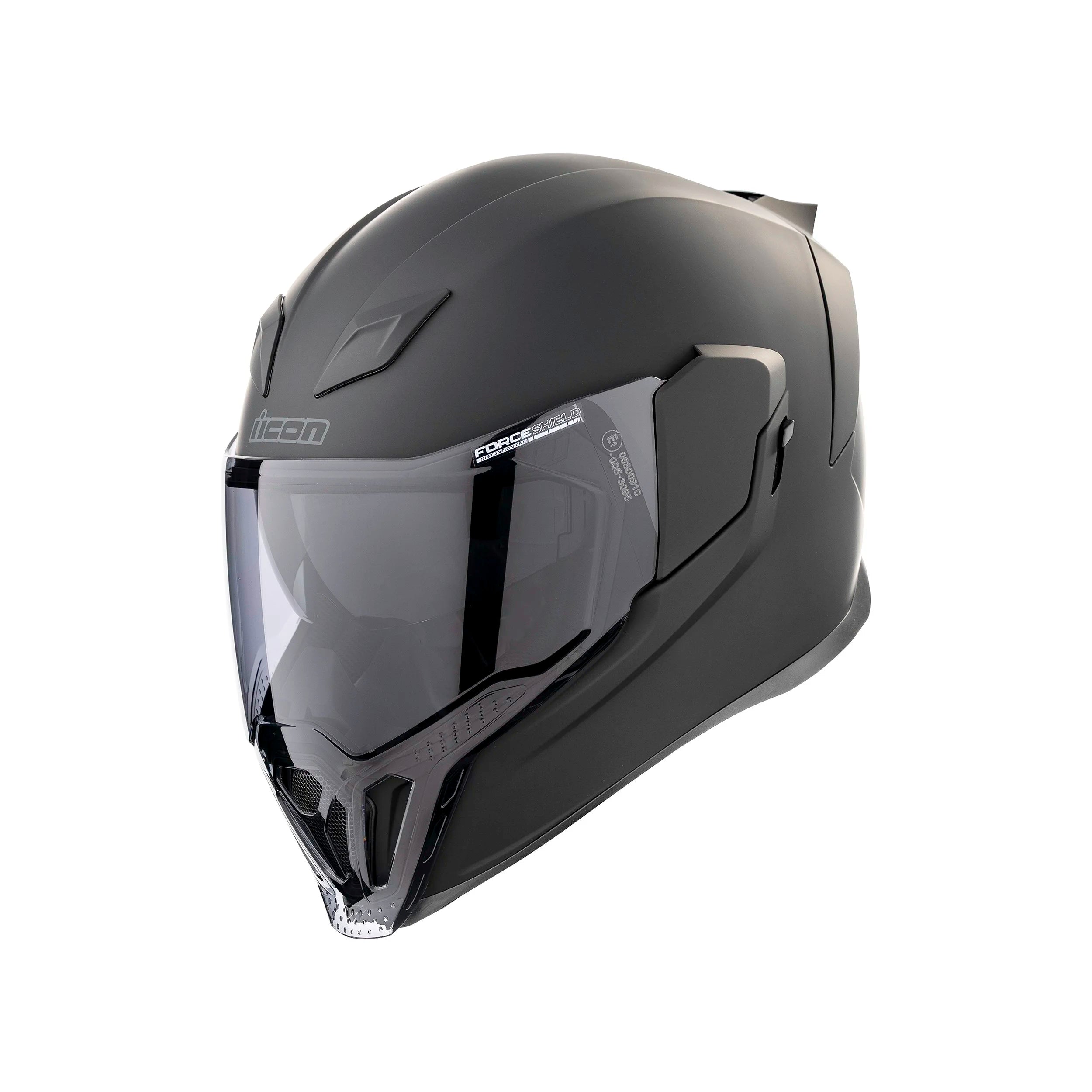 Icon Airflite Dark Rubatone Full Face Motorcycle Helmet - Team