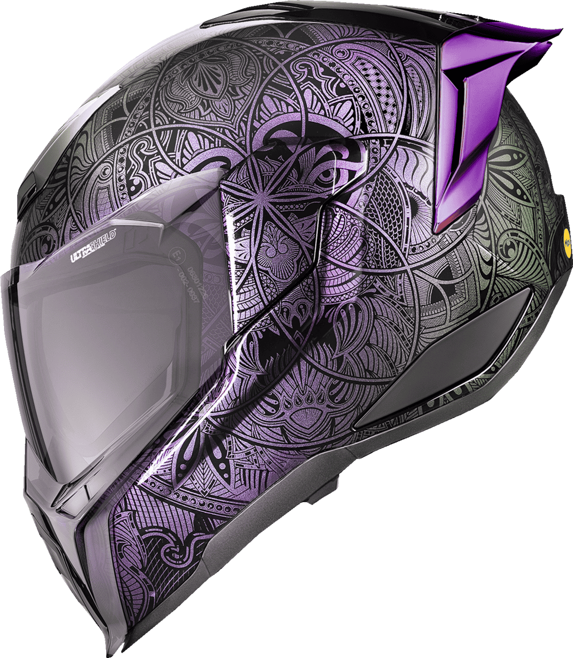 Icon Ultraflite Opal Mandala MIPS Full Face Motorcycle Helmet
