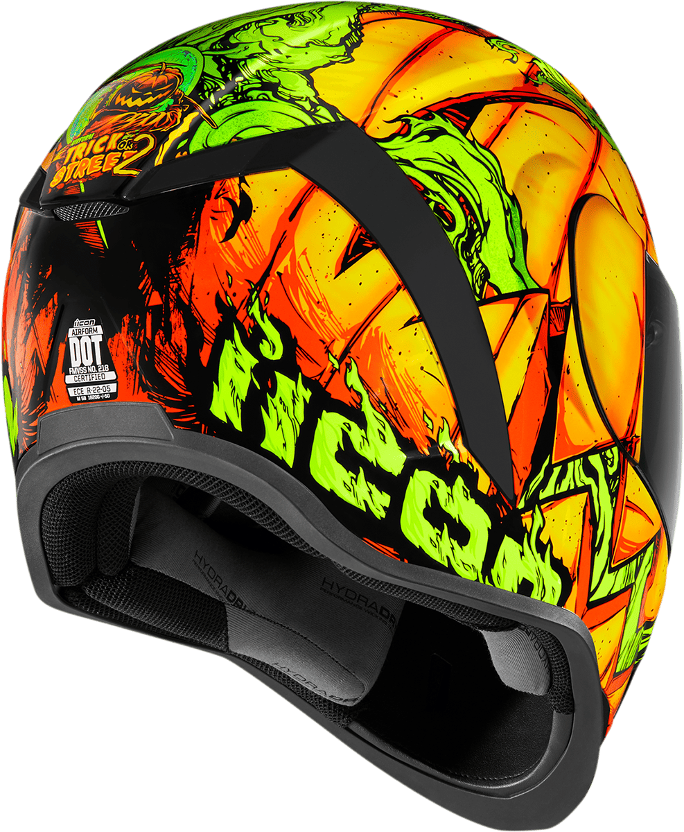 Icon Airform Trick or Street Full Face Motorcycle Helmet