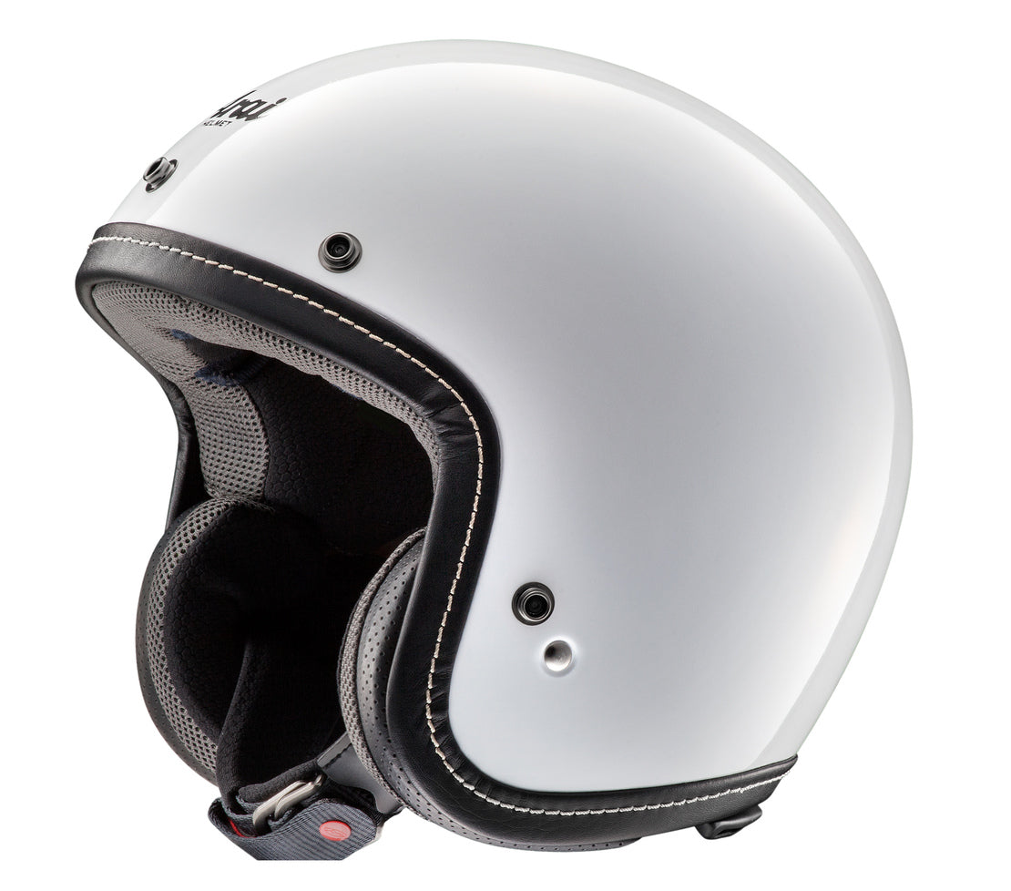 Arai Classic-V Solid Open Face Motorcycle Helmet
