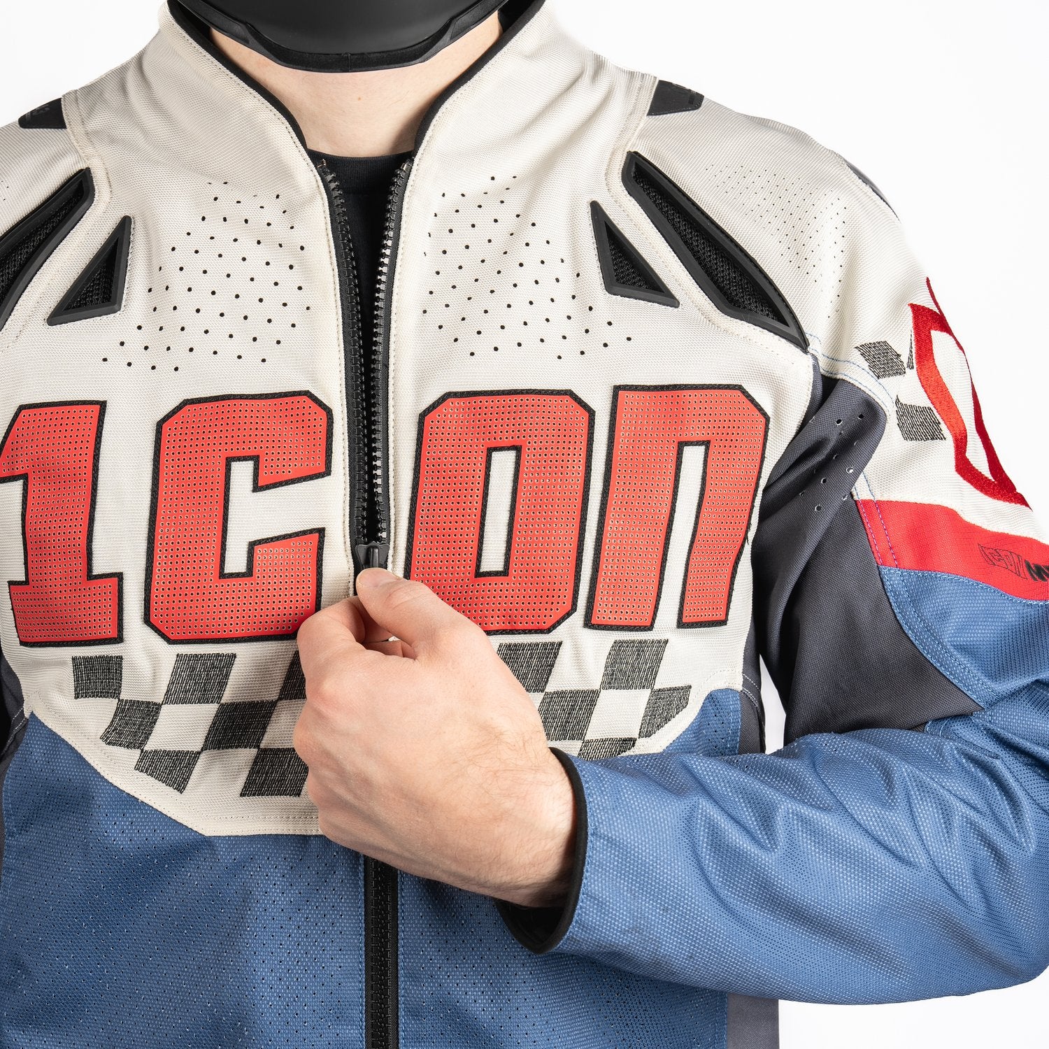 Icon Contra 3 Hero Men's Textile Motorcycle Jacket