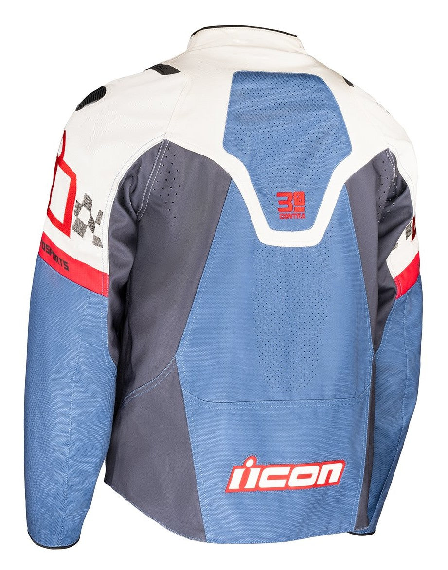 Icon Contra 3 Hero Men's Textile Motorcycle Jacket