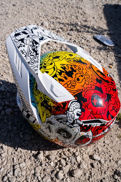 Icon Elsinore Doodle 3 Modular Motorcycle Helmet