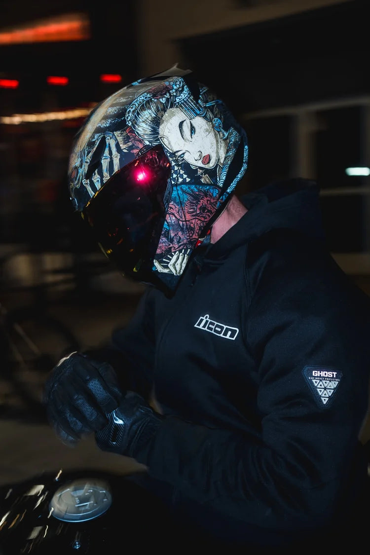 Icon Threshold Odokuro Modular Motorcycle Helmet