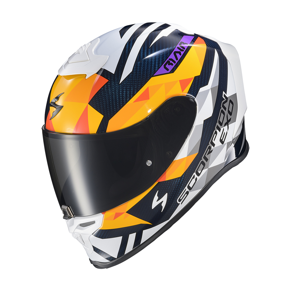 Scorpion EXO-R1 Air Carbon Rastor Full Face Motorcycle Helmet