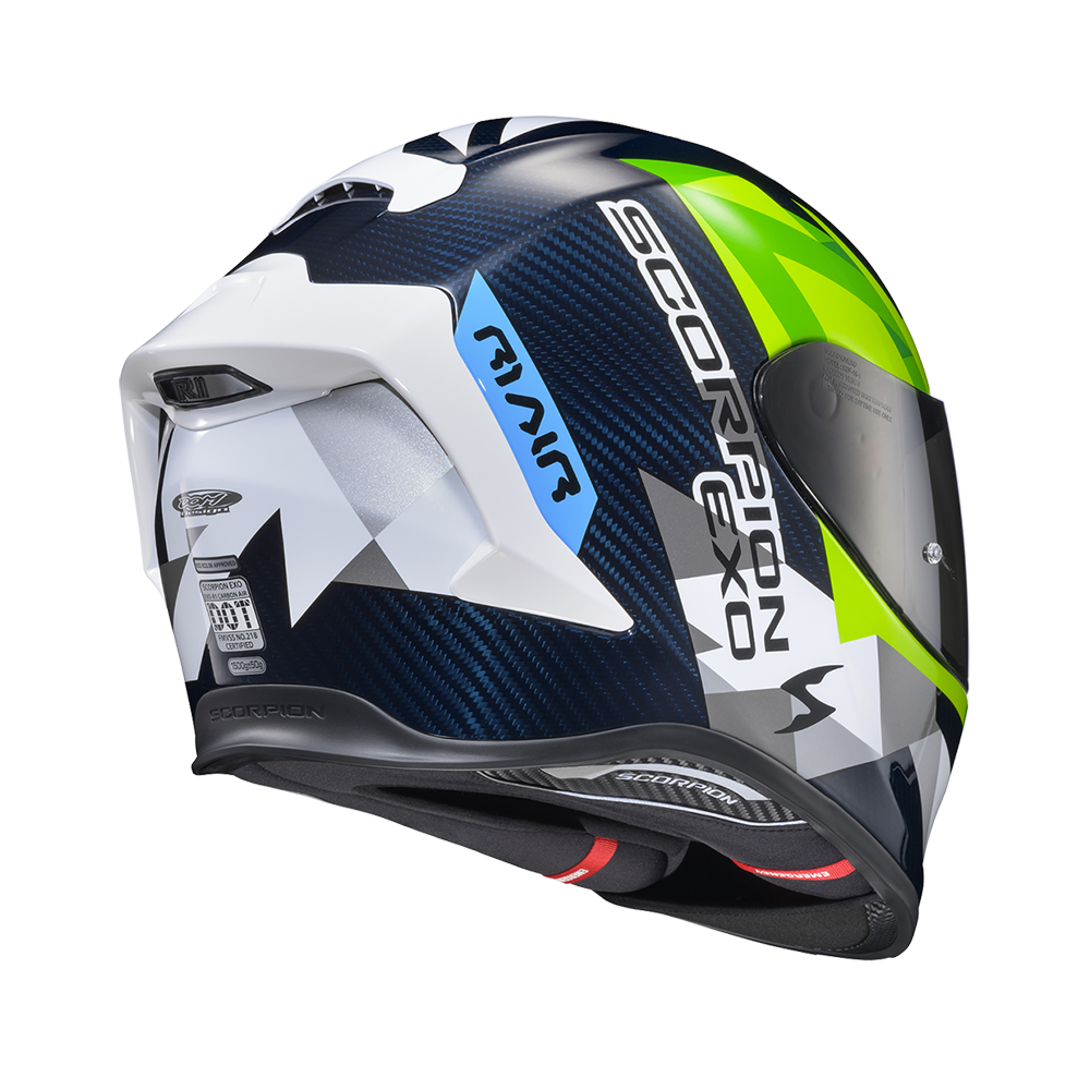 Scorpion EXO-R1 Air Carbon Rastor Full Face Motorcycle Helmet