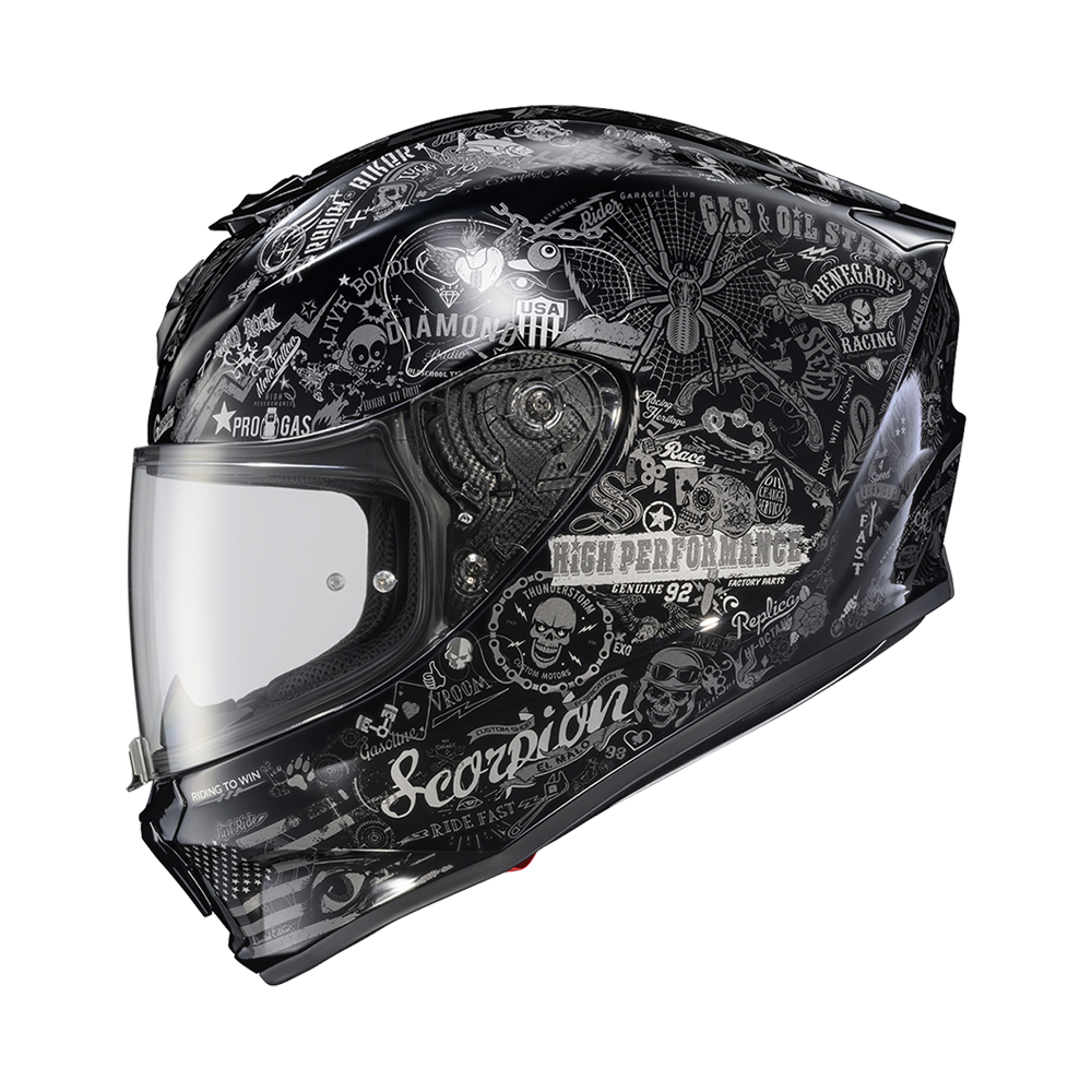 Scorpion EXO-R330 Shake 2 Full Face Motorcycle Helmet
