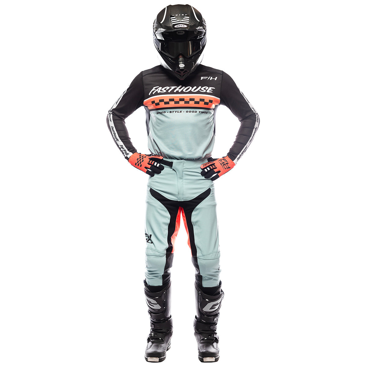 Fasthouse Men's Elrod Formula MX Motorcycle Riding Pants