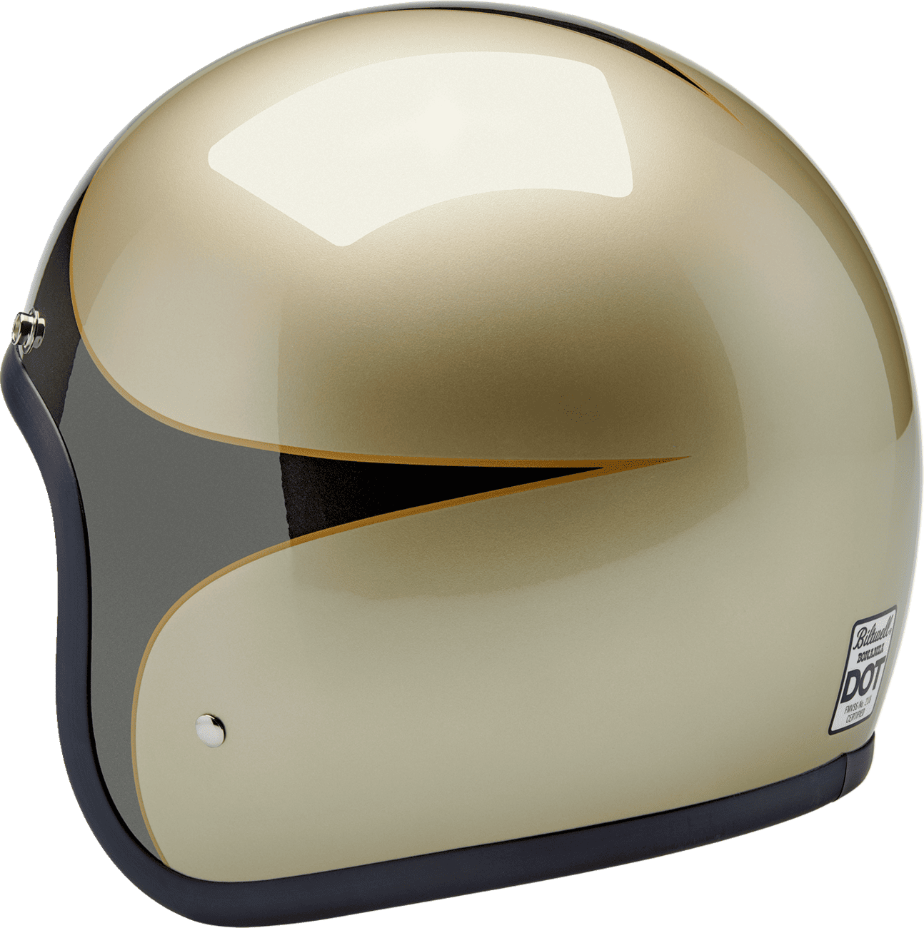 Biltwell Bonanza Scallop Open Face Motorcycle Helmet