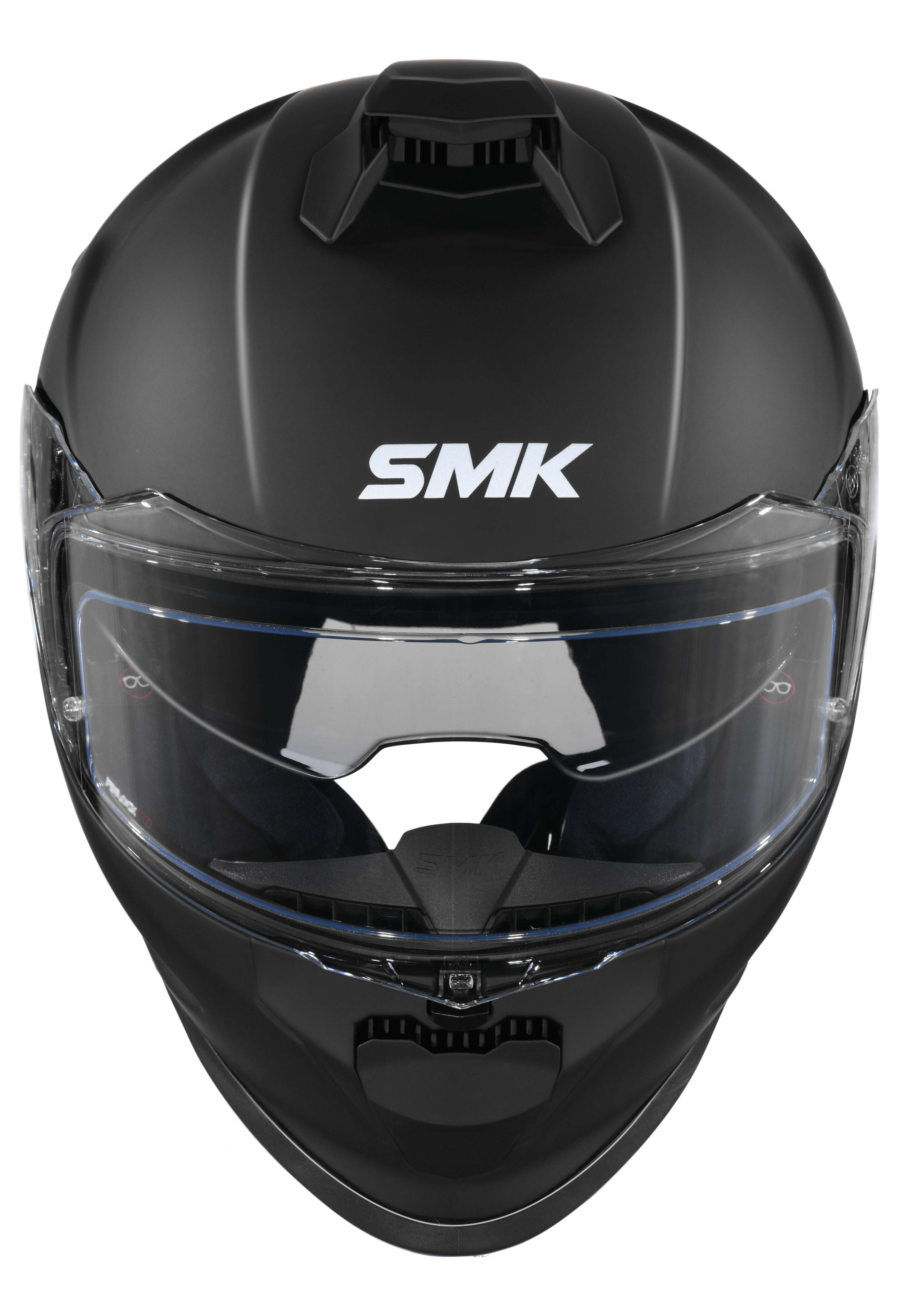 SMK Titan Fibreglass Solid Full Face Motorcycle Helmet