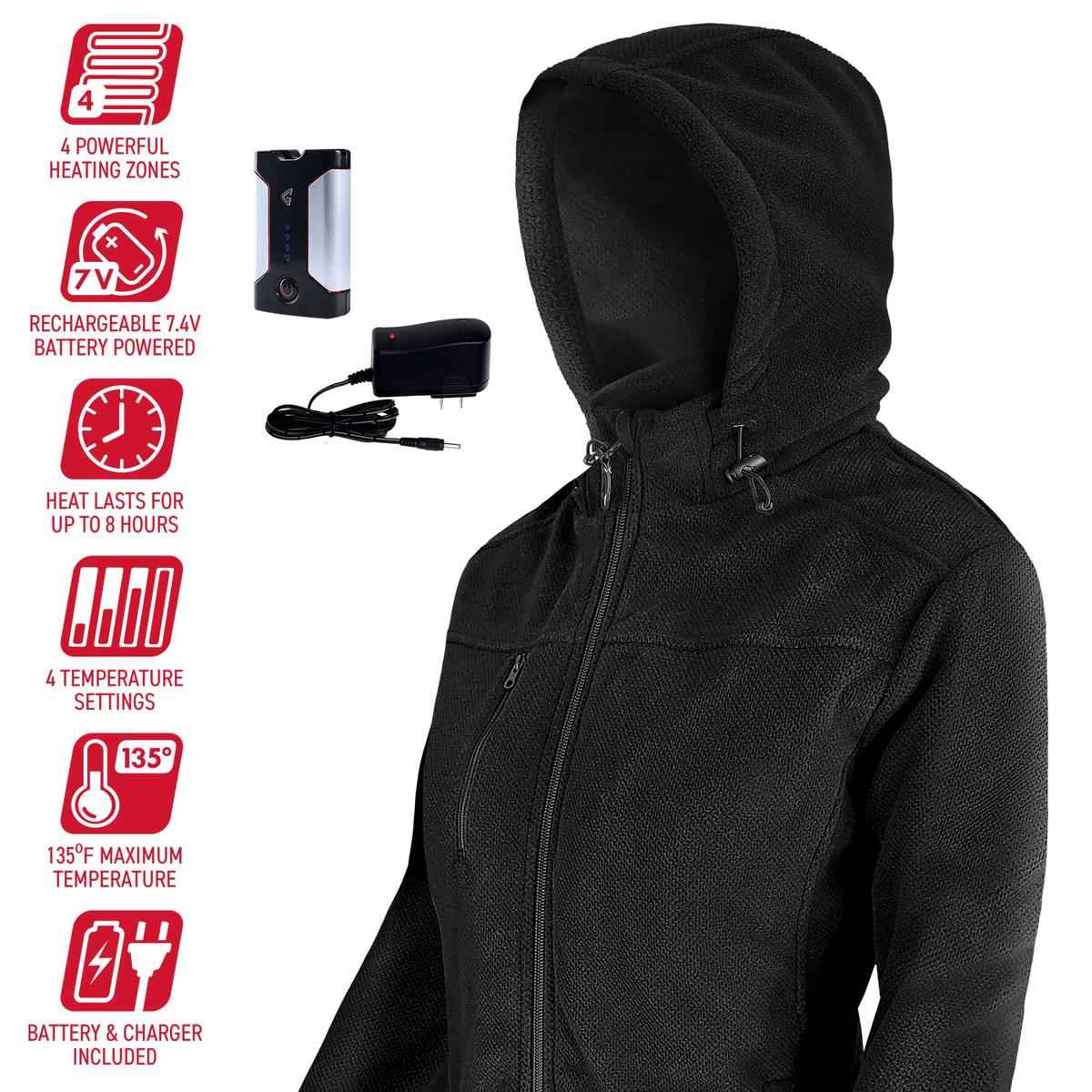 Gerbing Women's 7V Thermite Fleece Heated Jacket 2.0