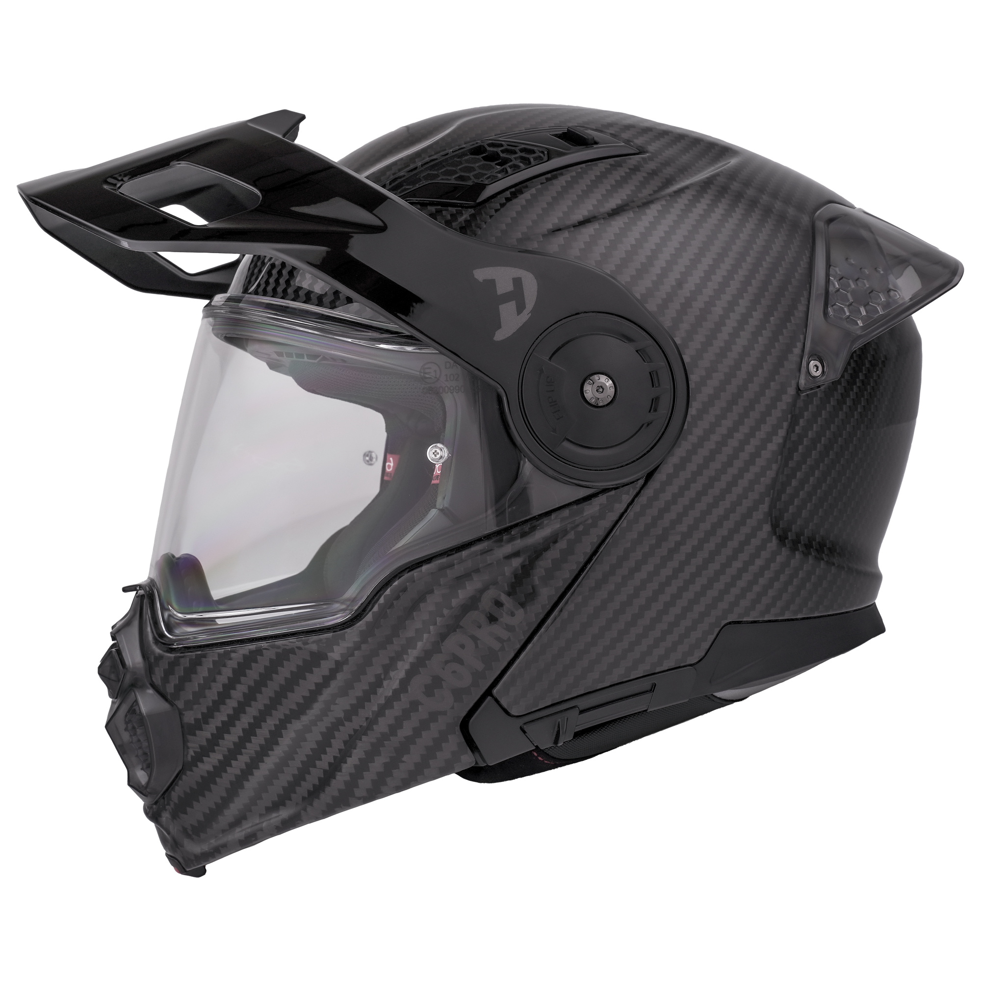 Daytona C6 Pro Carbon Fiber Modular Motorcycle Helmet