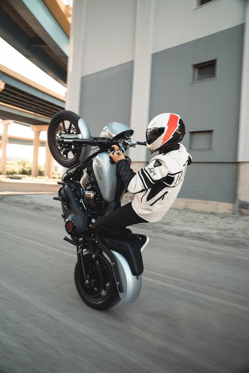 Icon Long Track CX Men's Motorcycle Gloves