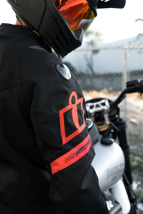 Icon Contra 3 Hero Men's Textile Motorcycle Jacket