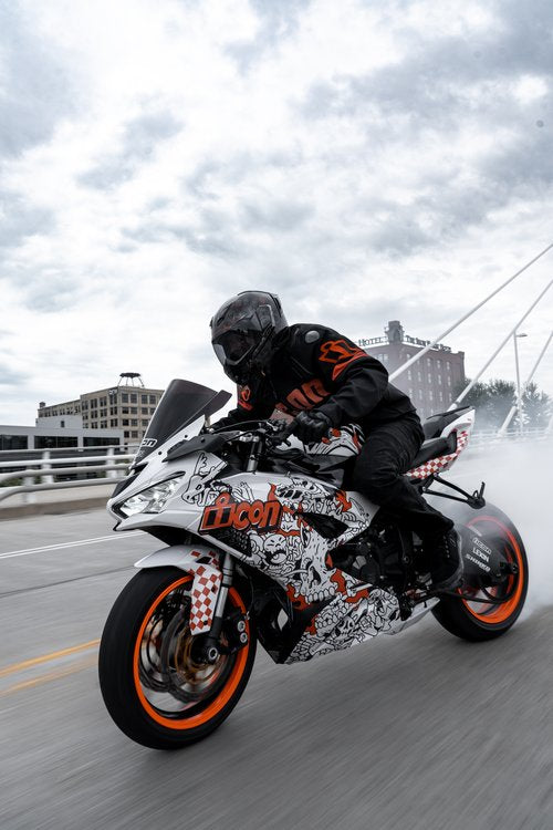 Icon Ultraflite Misanthrope Full Face Motorcycle Helmet