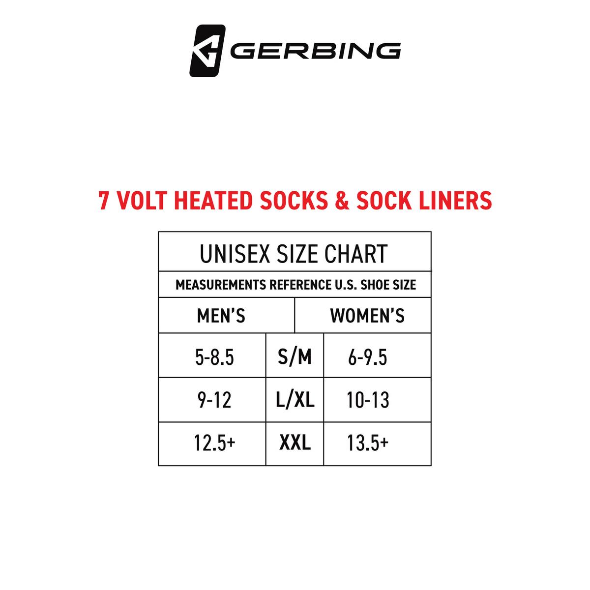 Gerbing 7V Ultimate Wool Heated Socks